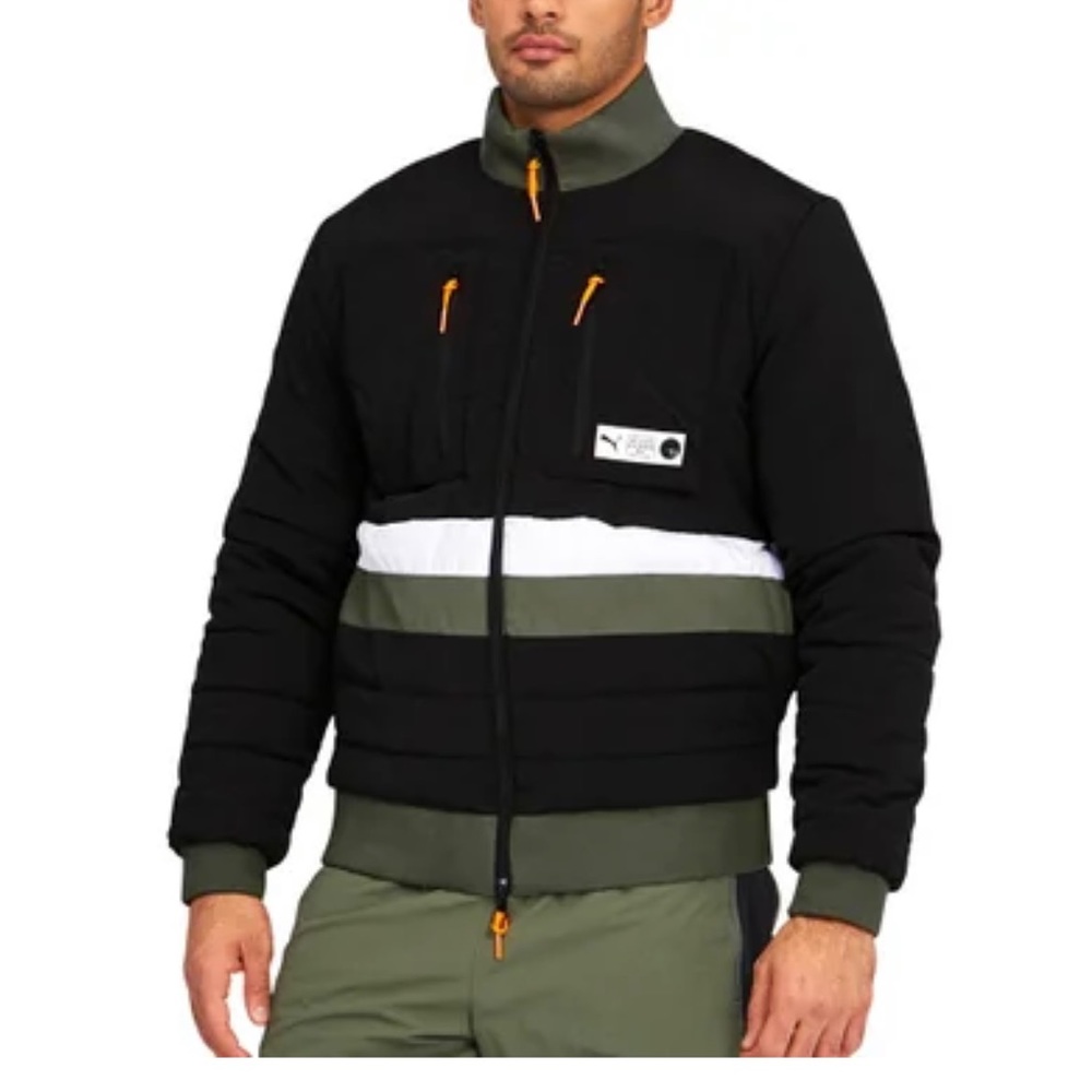 Men’s Puma Parquet Quilted Puffer Jacket